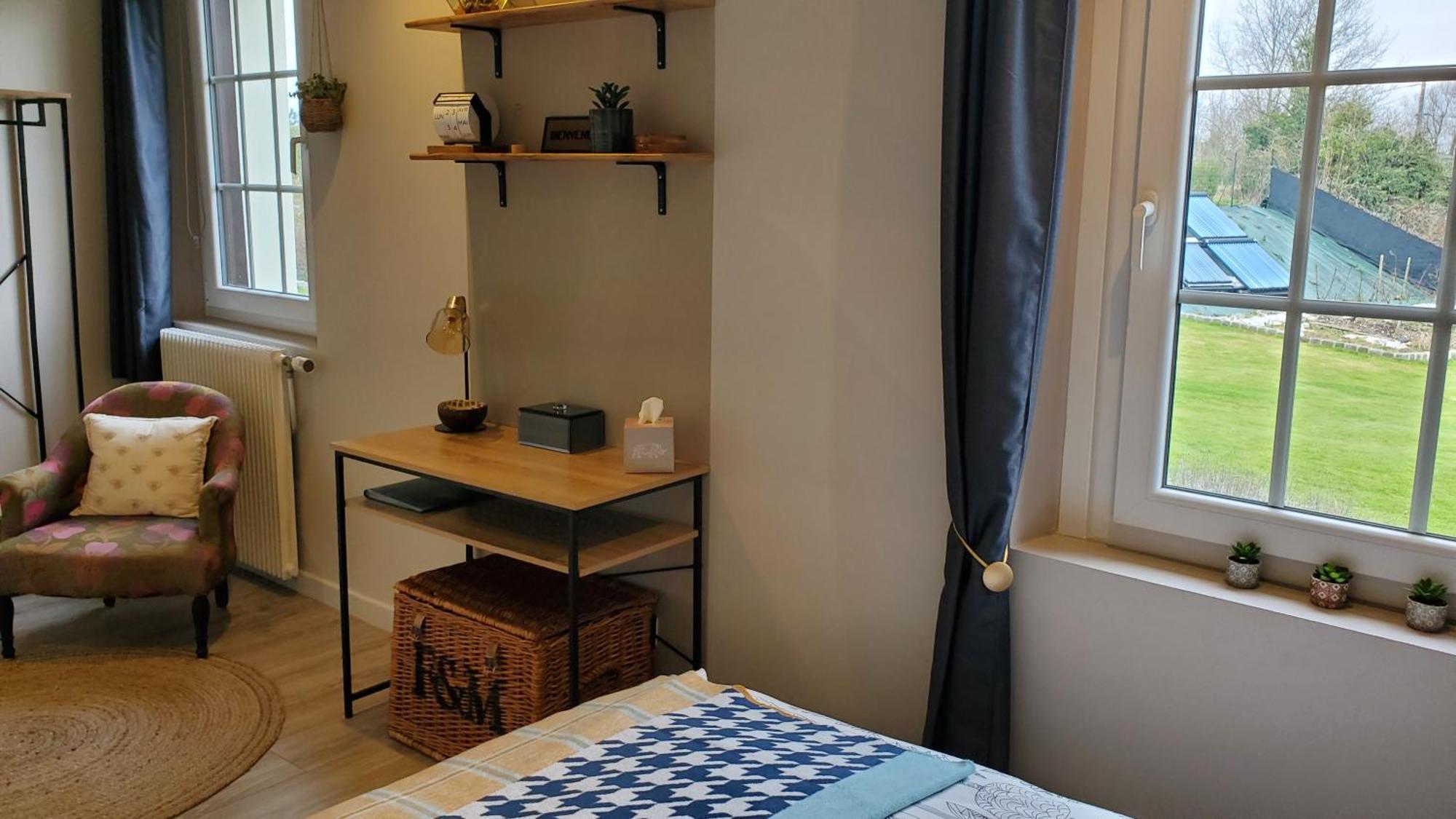 Vieille Fermette Bnb Chambre Prive Waben Esterno foto